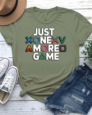 just one more game tee