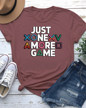 just one more game tee