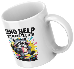 Send Help Mug funny work stress coffee cup
