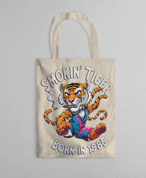 smokin tigers 1985 retro tee