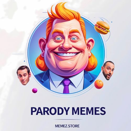 Parody meme-inspired apparel by Memez Store, featuring funny and clever designs that parody popular trends, celebrities, and everyday situations