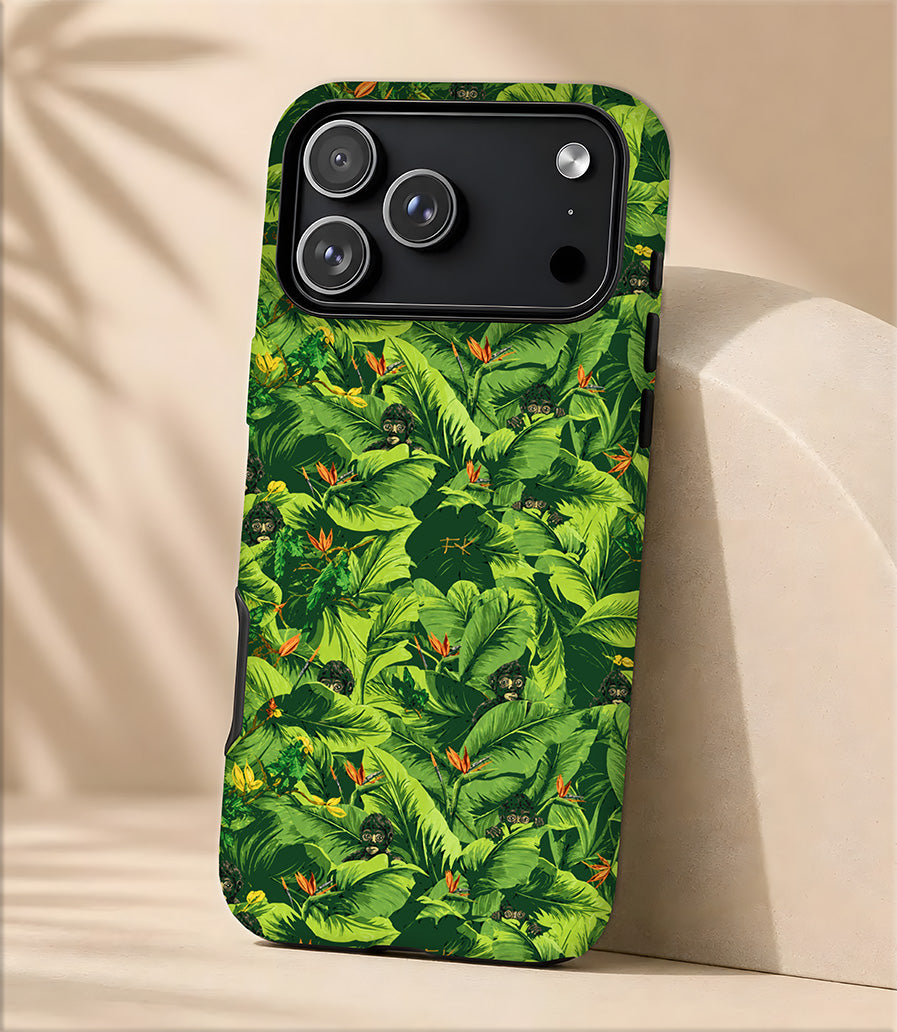 Tropical Leaf Magnetic Phone Case — Tough Protective iPhone Cover