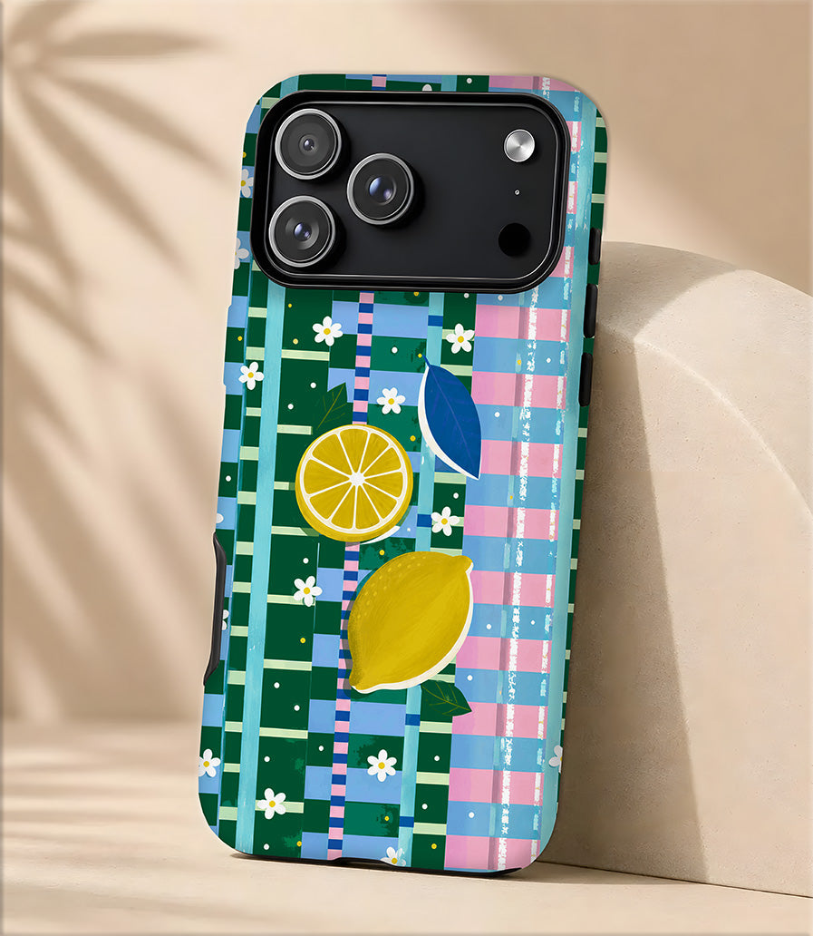 Lemon Garden Tough Magnetic Phone Case
