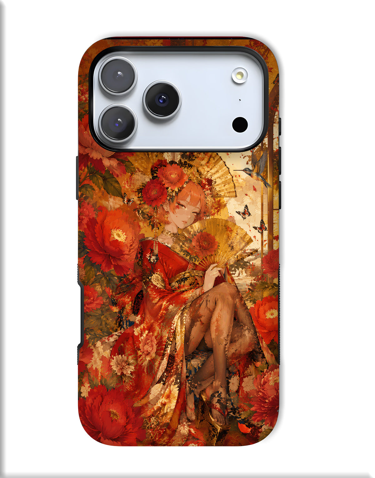 Magnetic Tough Phone Case — Vintage Floral Fairy Art