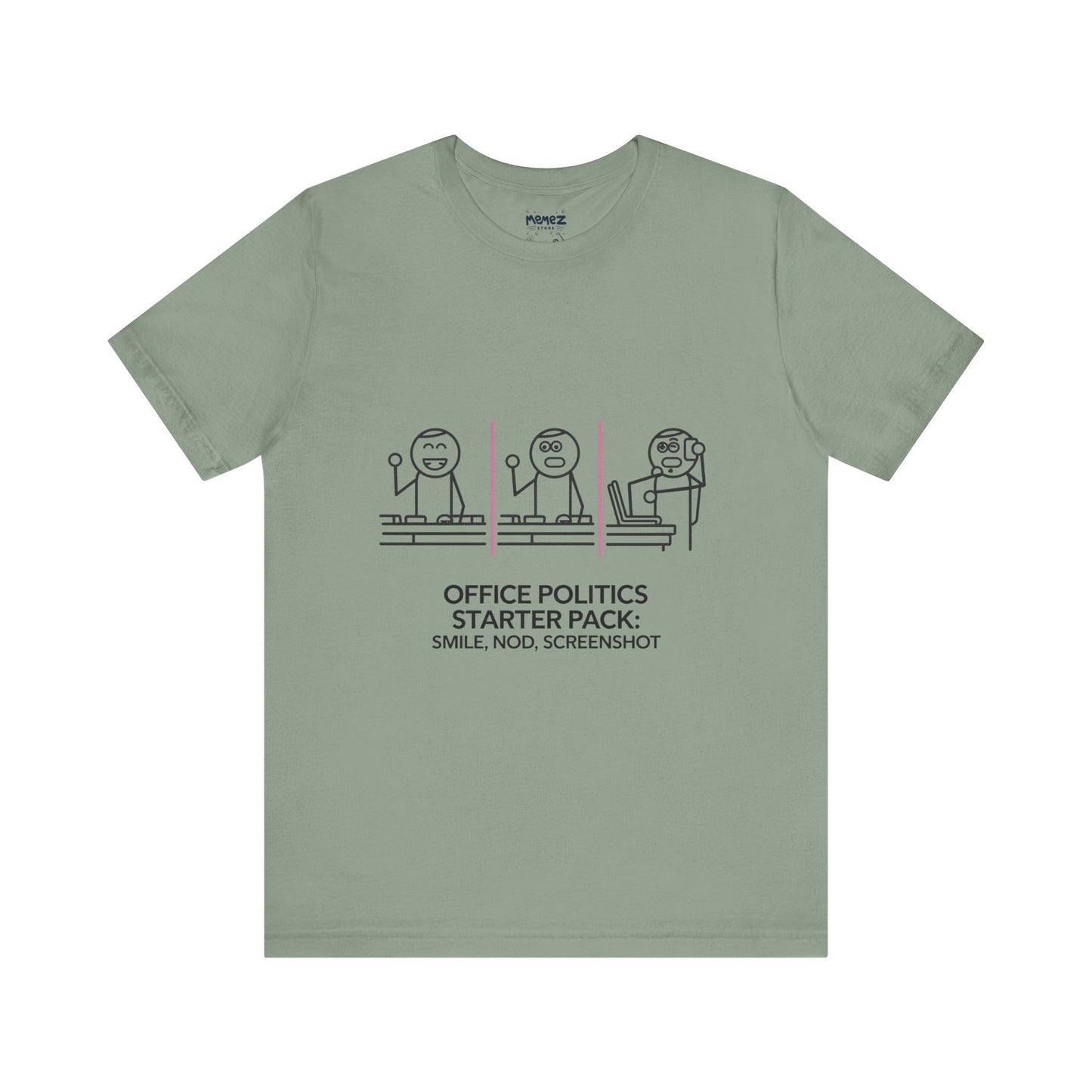 Office Politics Starter Pack Meme Tee | Memez Store