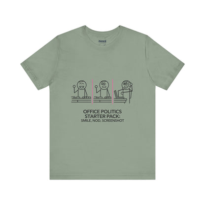 Office Politics Starter Pack Meme Tee | Memez Store