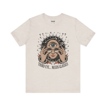 Third Eye Need Glasses Funny Tee By memez store