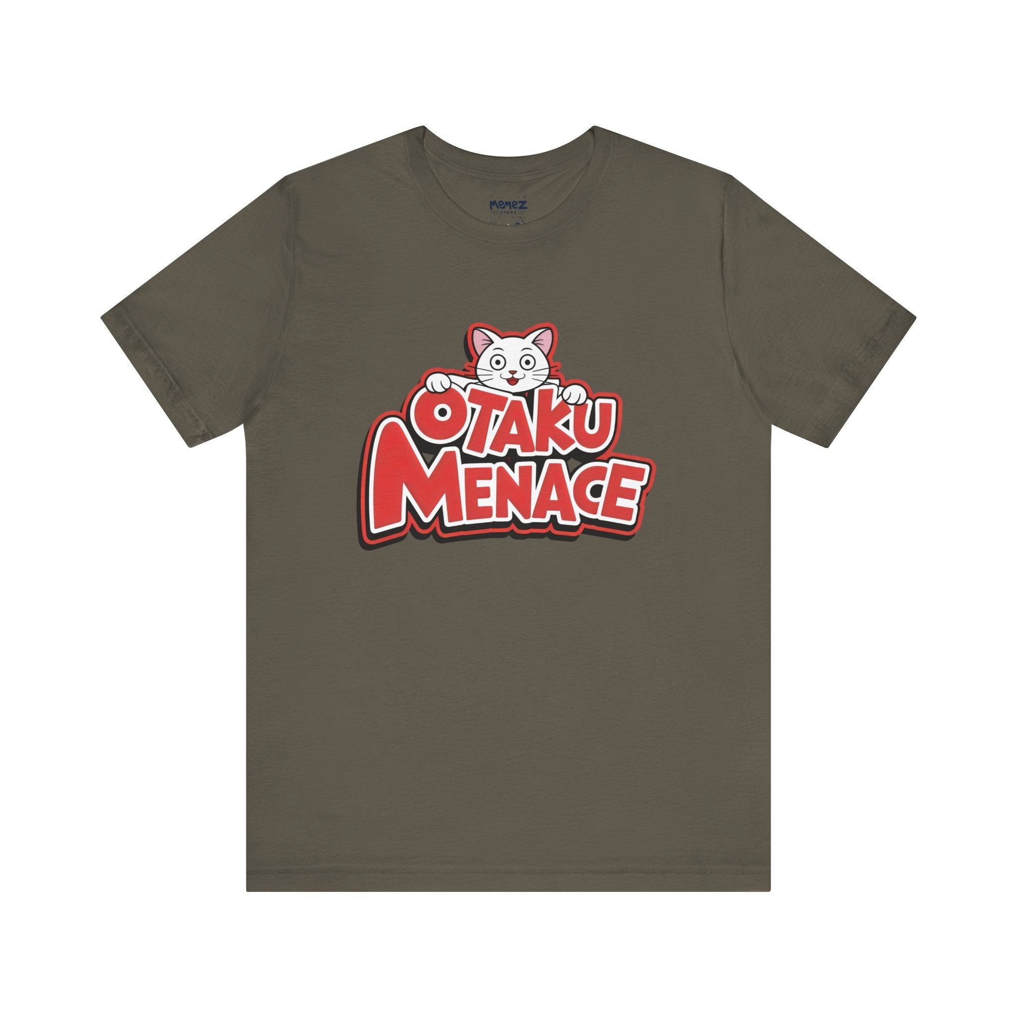 Otaku Mence Funny  Cat Tee