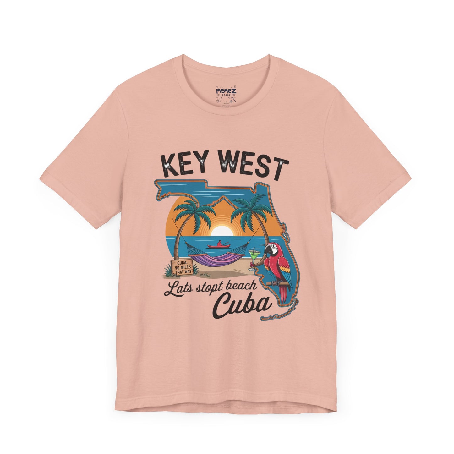 KeyWest Cuba A funny and Adventures Tee By Memez Store