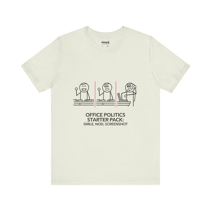 Office Politics Starter Pack Meme Tee | Memez Store