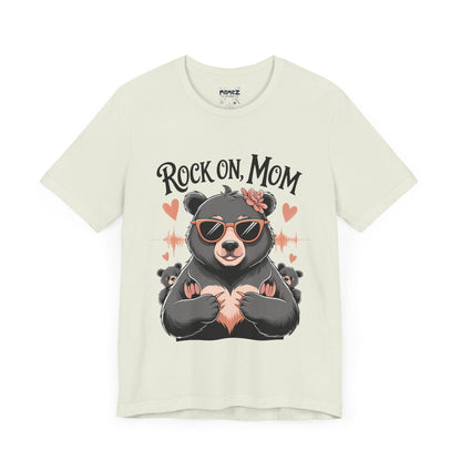Rock On Mom FUnny Mama Bear Meme Tee By Memez Store