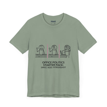Office Politics Starter Pack Meme Tee | Memez Store
