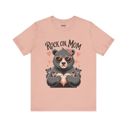 Rock on Mom, Mother's Day Tee By Memez Store