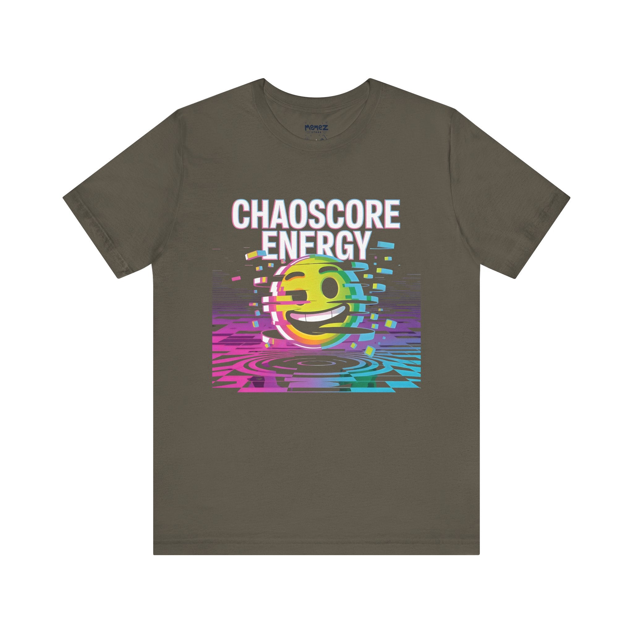 Geek Tee - Chaoscore Enenry Funny Unisex Jersey Short Sleeve Tee by Memez Store