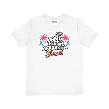 Mama Needs A Magarita Sunset Funny Tee By Memez Store
