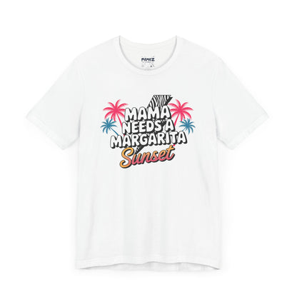 Mama Needs A Magarita Sunset Funny Tee By Memez Store