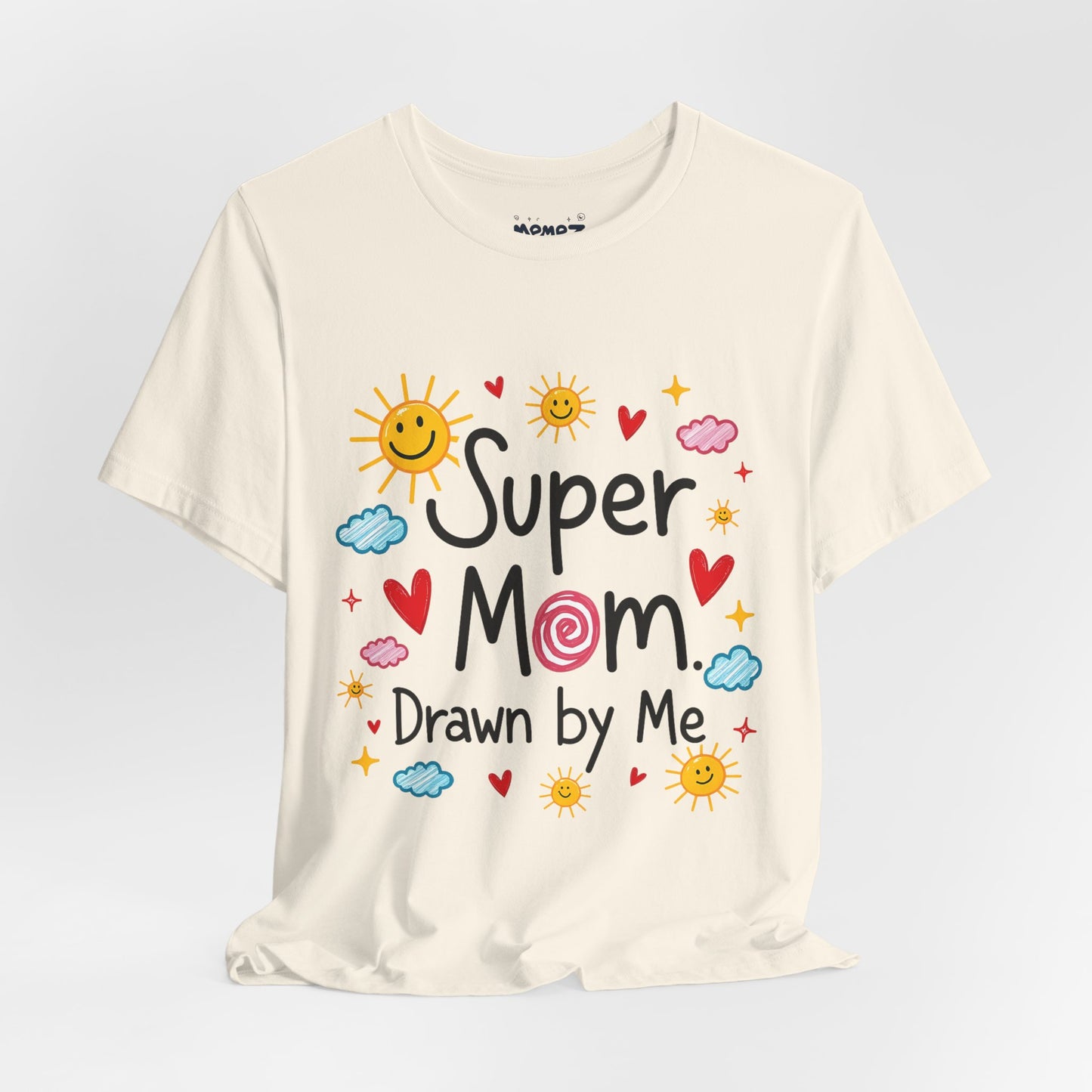 Hand Drawing SUper Mom Tee By Memez store