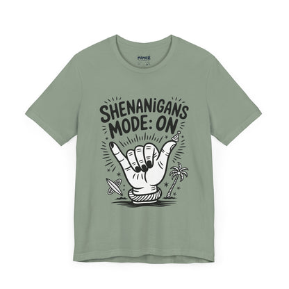 Shananigan Mode On Funny Meme Tee By memez Store