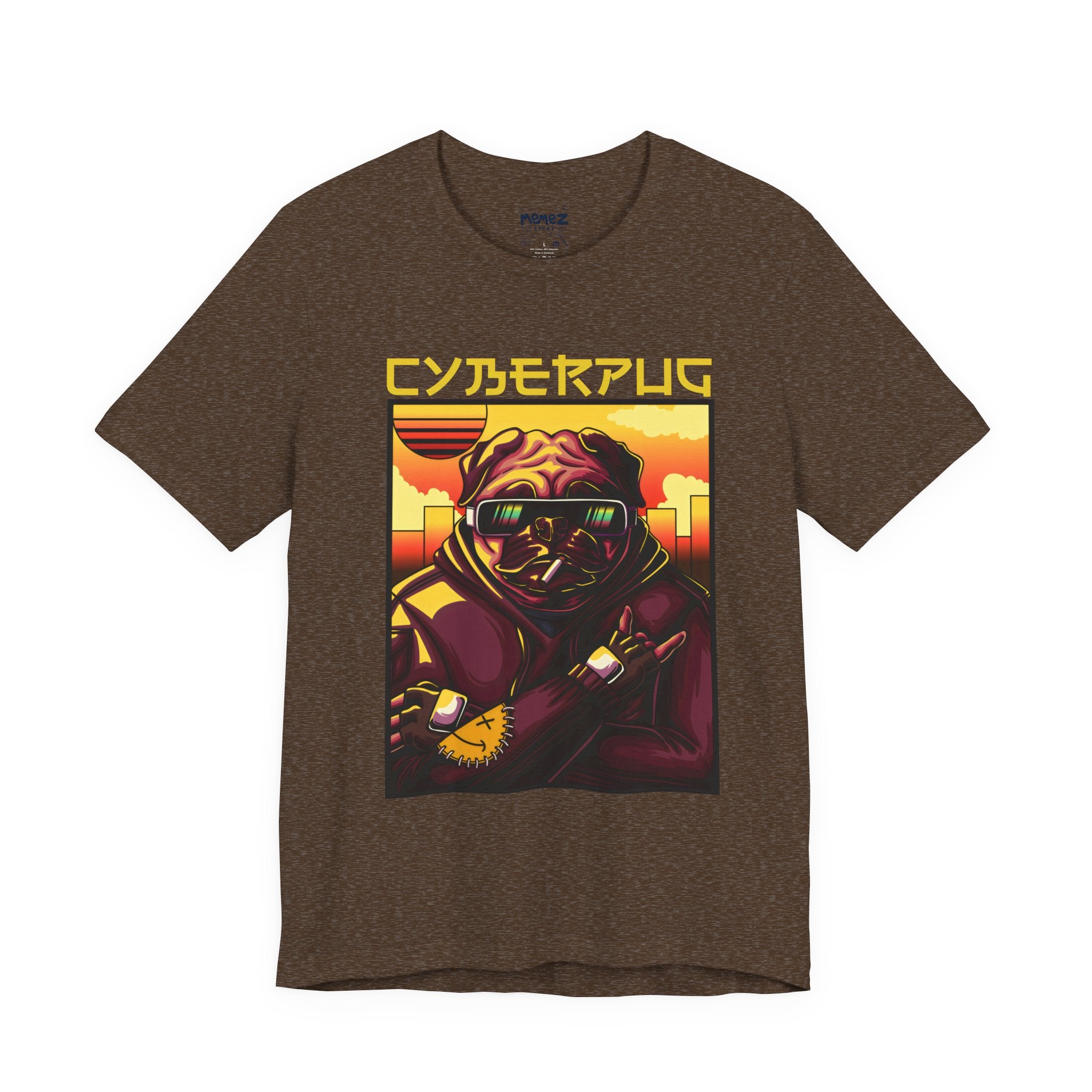 Cyberpug  Streetwear T-Shirt — Bold Graphic Tee