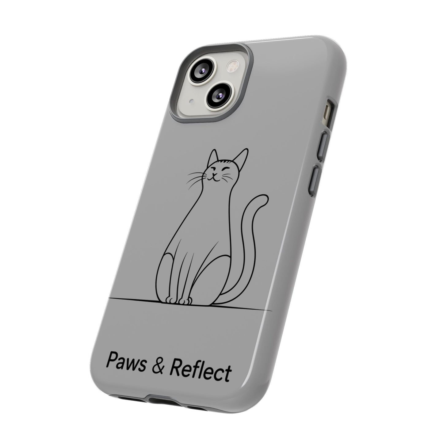 Paw and Reflect Pet Lovers iPhone Case By Memez Store