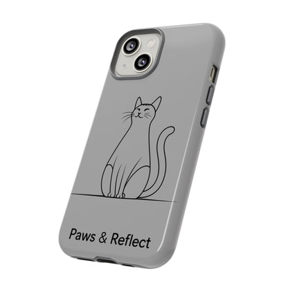 Paw and Reflect Pet Lovers iPhone Case By Memez Store