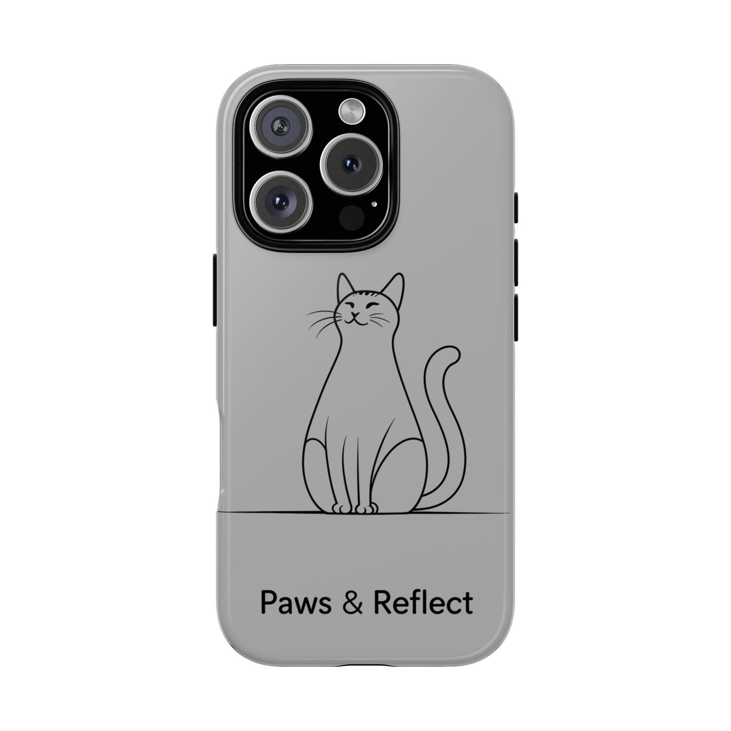 Paw and Reflect Pet Lovers iPhone Case By Memez Store