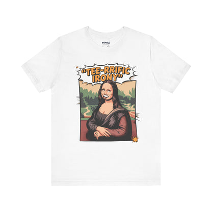 Funny Mona Lisa Unisex Tee