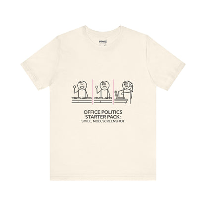 Office Politics Starter Pack Meme Tee | Memez Store
