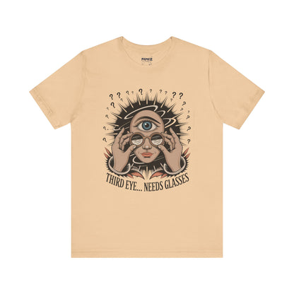 Third Eye Need Glasses Funny Tee By memez store