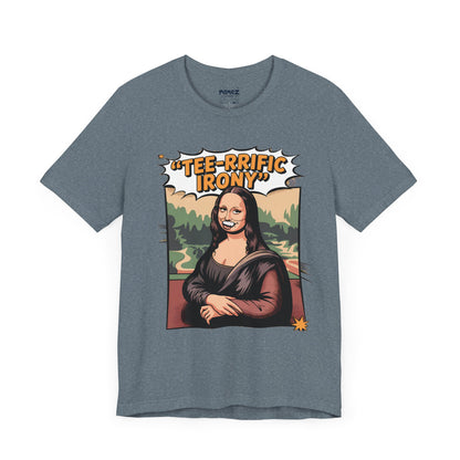Funny Mona Lisa Unisex Tee