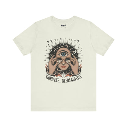 Third Eye Need Glasses Funny Tee By memez store