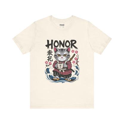 Japanese Noodle Funny Cat Tee