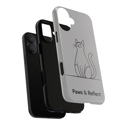Paw and Reflect Pet Lovers iPhone Case By Memez Store