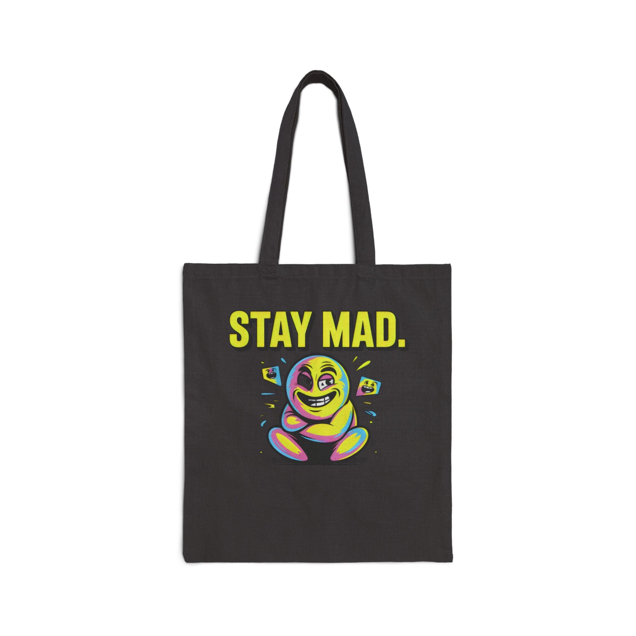 Stay Mad Funny Meme Tote Bag
