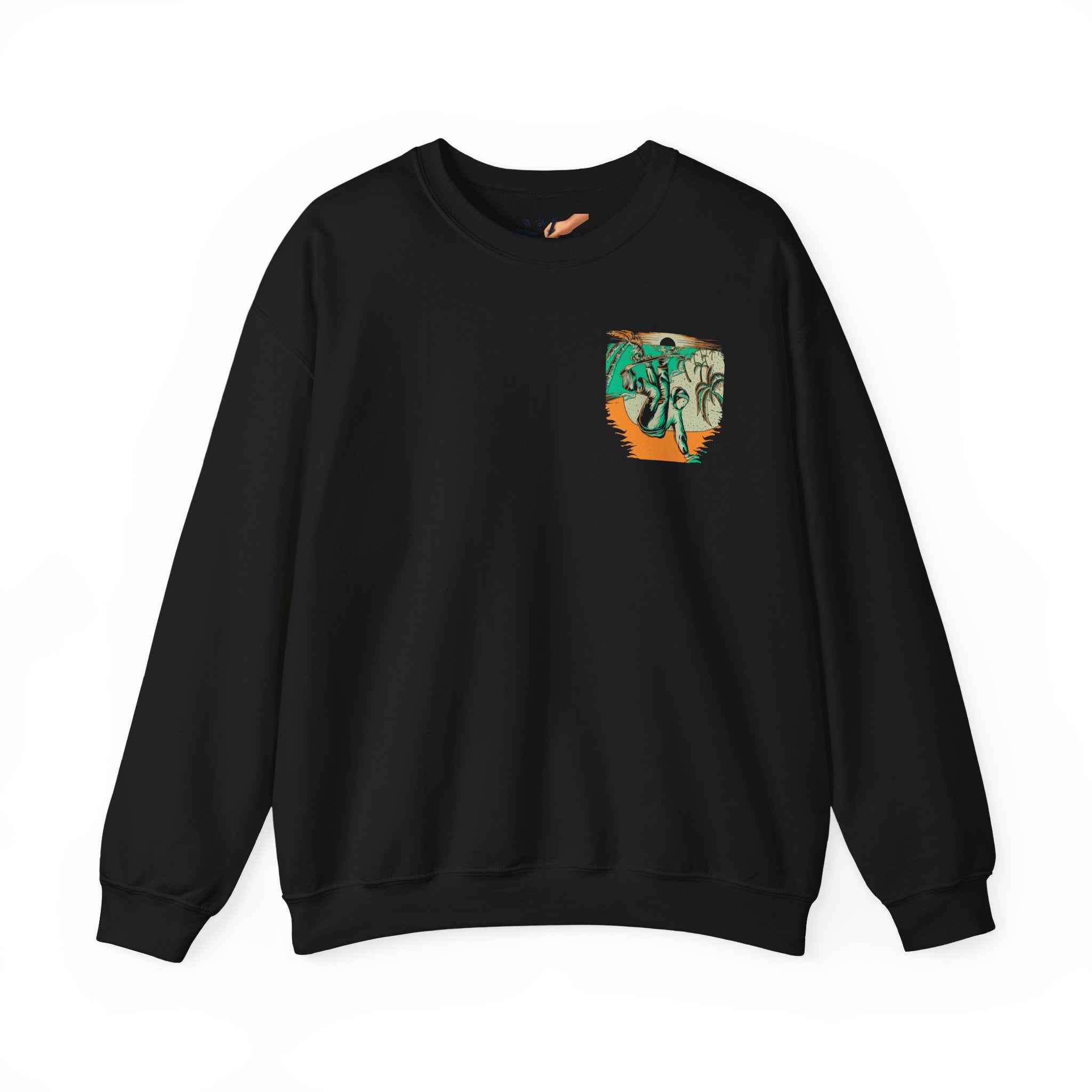 Sunset Crewneck Sweatshirt — Streetwear Graphic