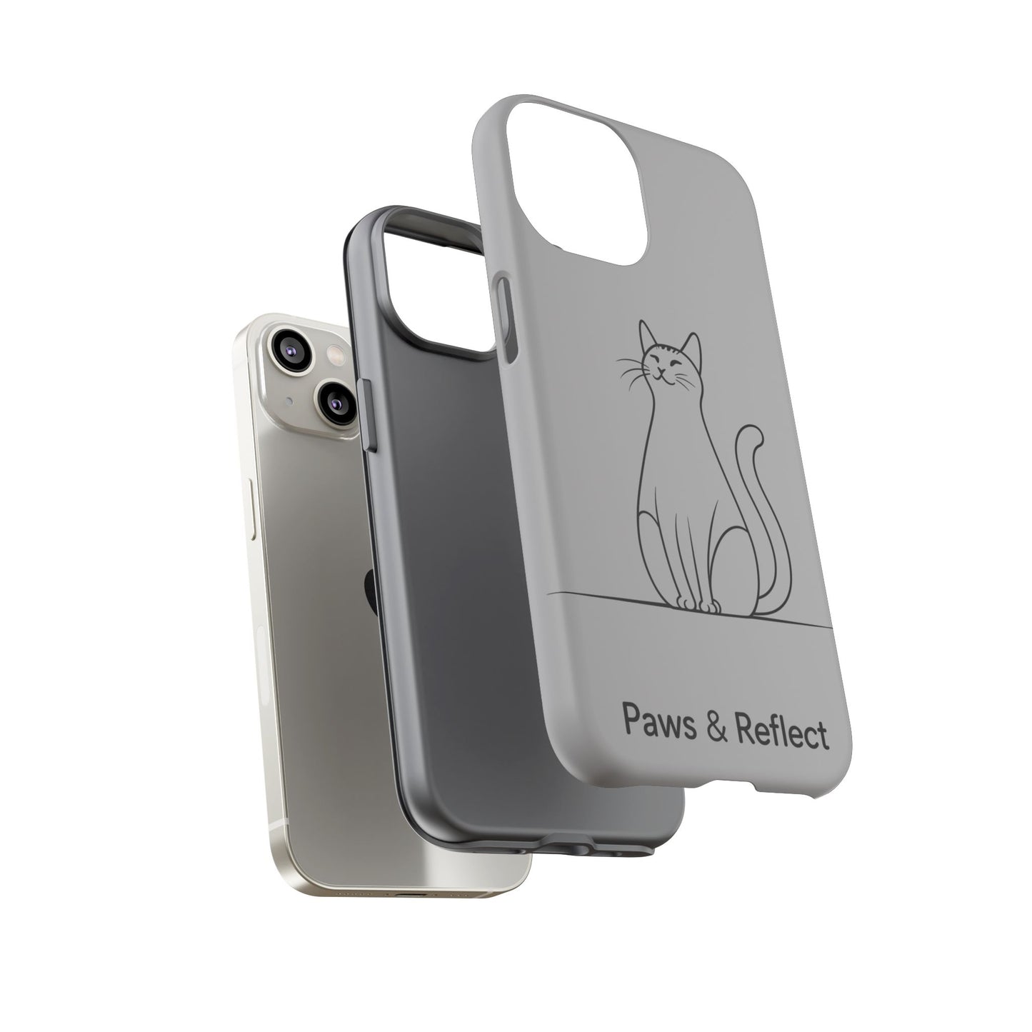Paw and Reflect Pet Lovers iPhone Case By Memez Store
