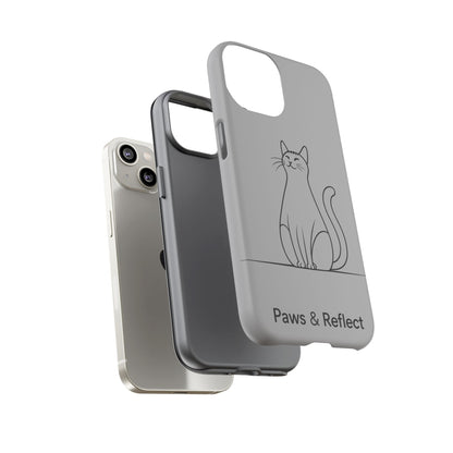 Paw and Reflect Pet Lovers iPhone Case By Memez Store