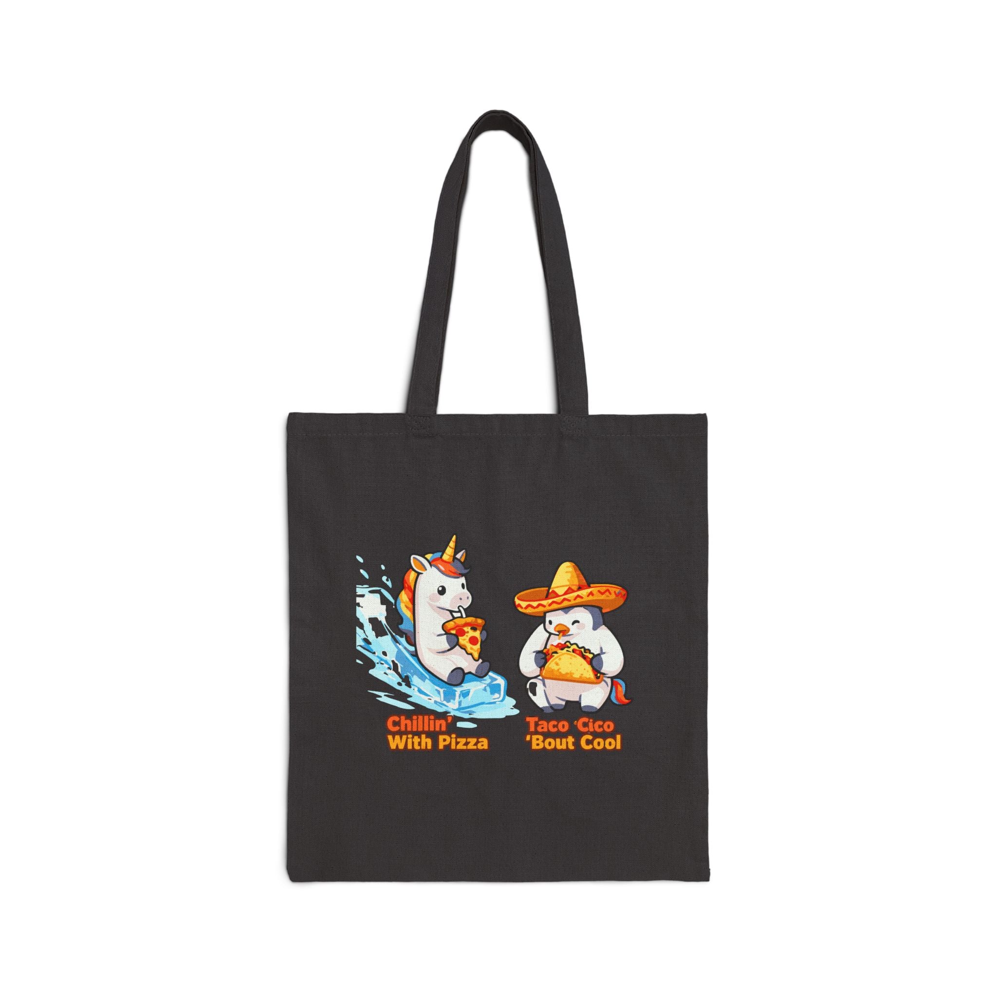Chillin with Pizza Tote Bag