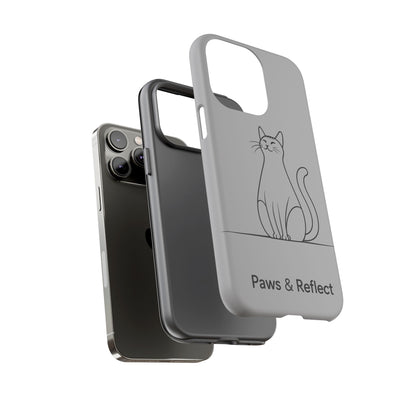 Paw and Reflect Pet Lovers iPhone Case By Memez Store