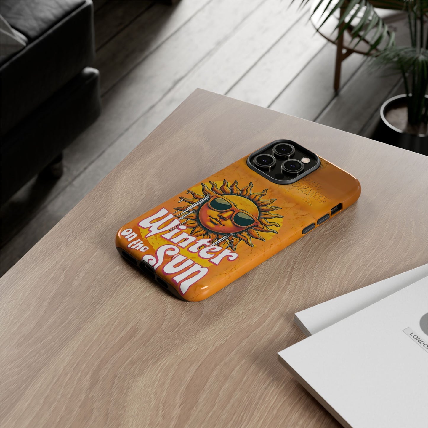 Winter on The Sun Funny Meme Phone Case - Sarcastic Design | Memez Store