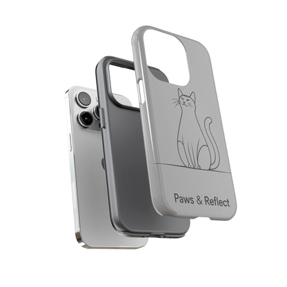 Paw and Reflect Pet Lovers iPhone Case By Memez Store