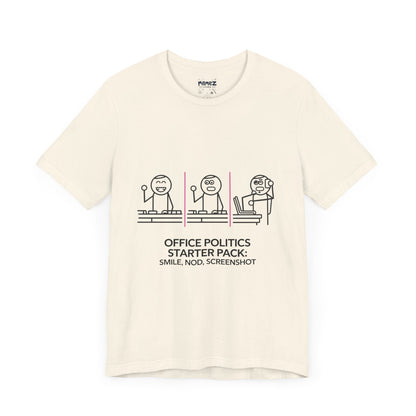 Office Politics Starter Pack Meme Tee | Memez Store