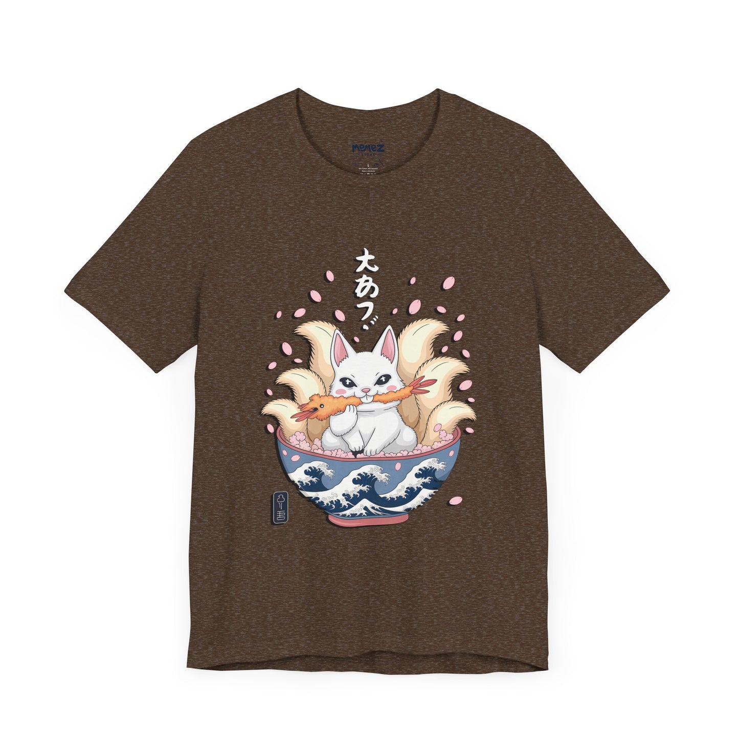 Japenese Noodles with Cat Funny Tee By memez store