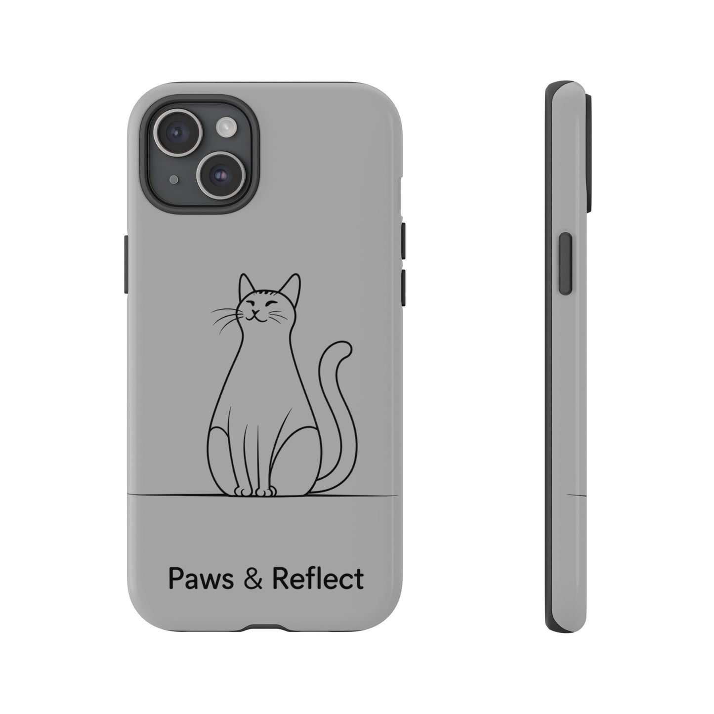 Paw and Reflect Pet Lovers iPhone Case By Memez Store