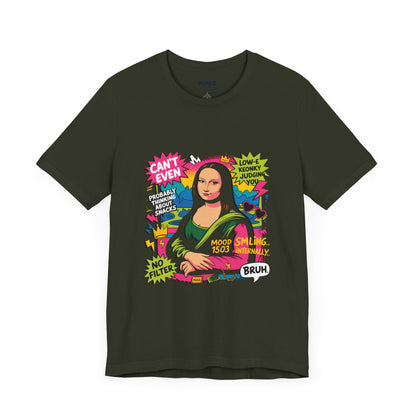Mona Lisa Funny meme Tee By Memez Store