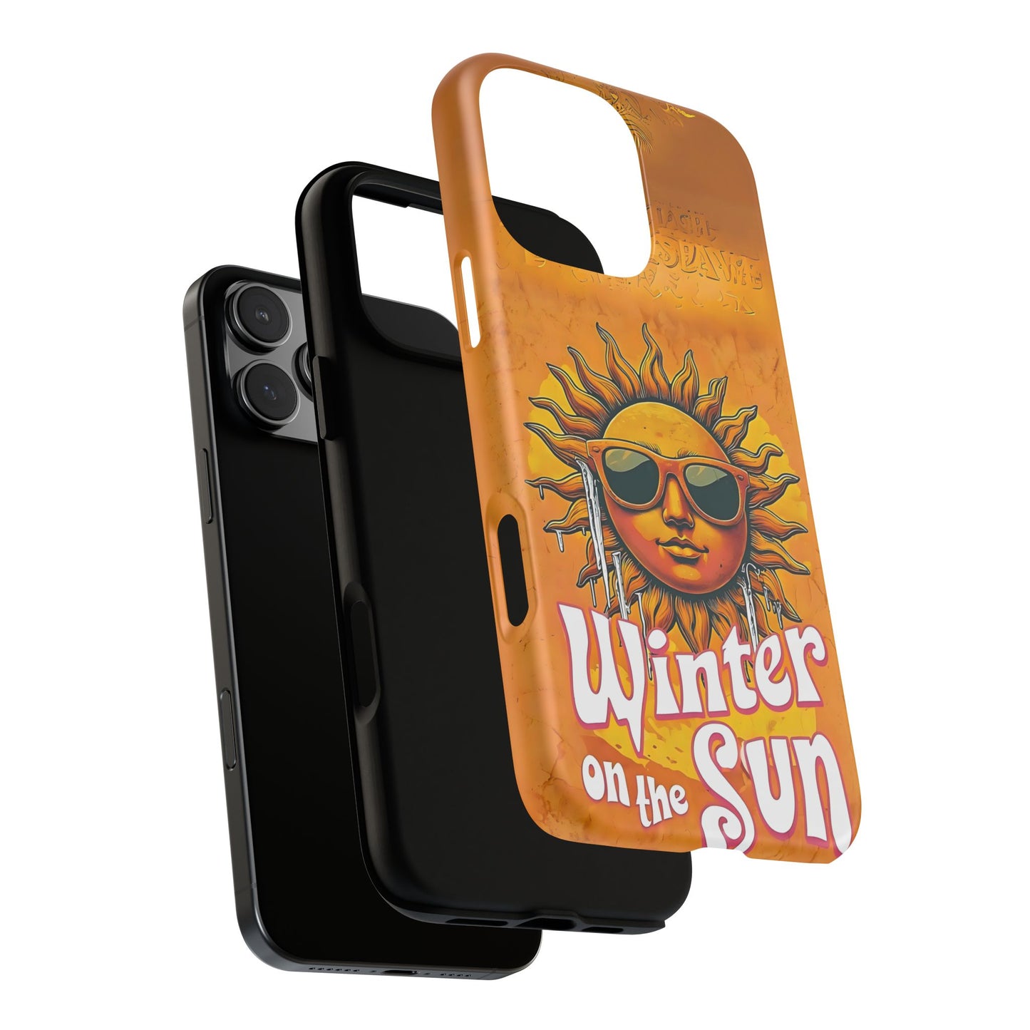 Winter on The Sun Funny Meme Phone Case - Sarcastic Design | Memez Store