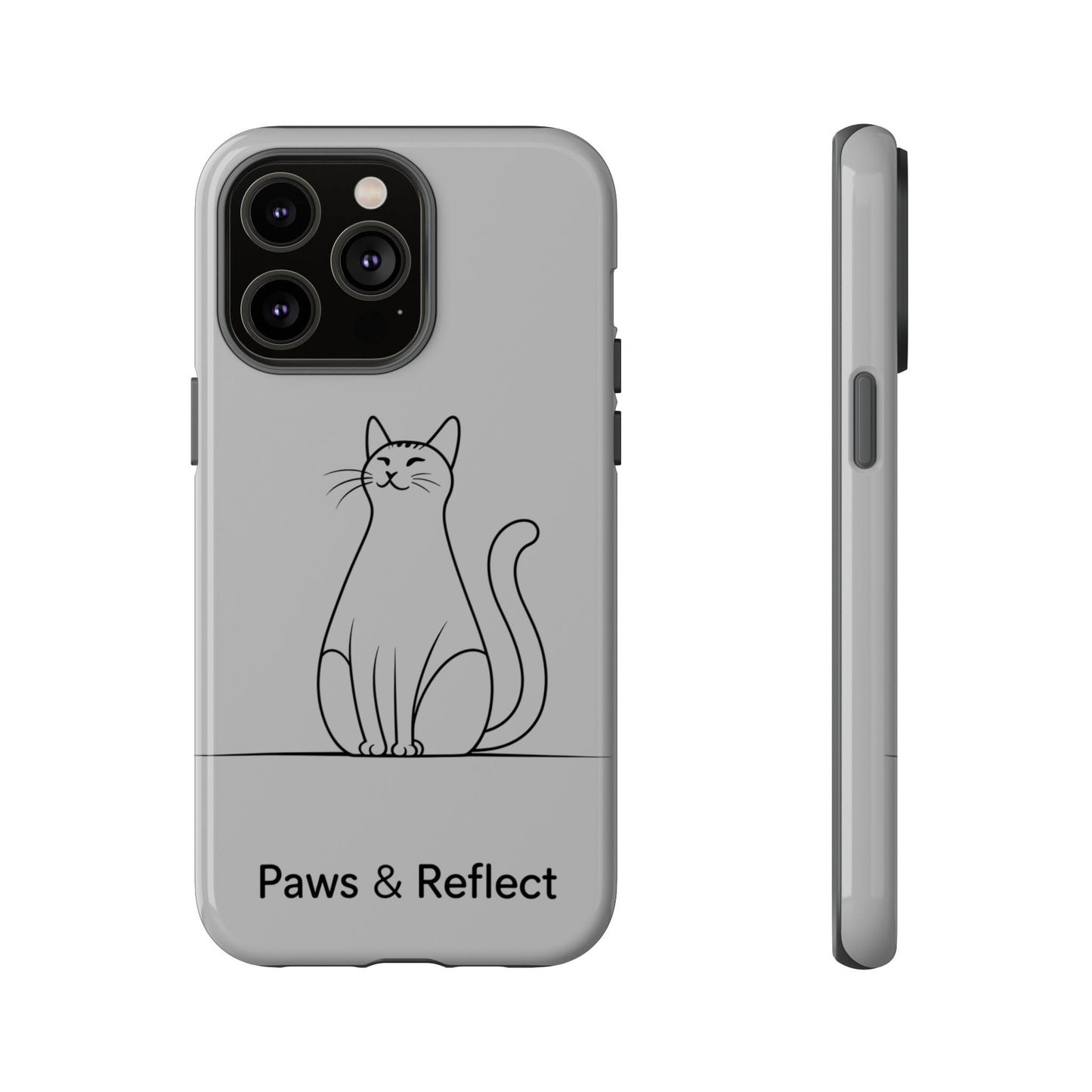 Paw and Reflect Pet Lovers iPhone Case By Memez Store