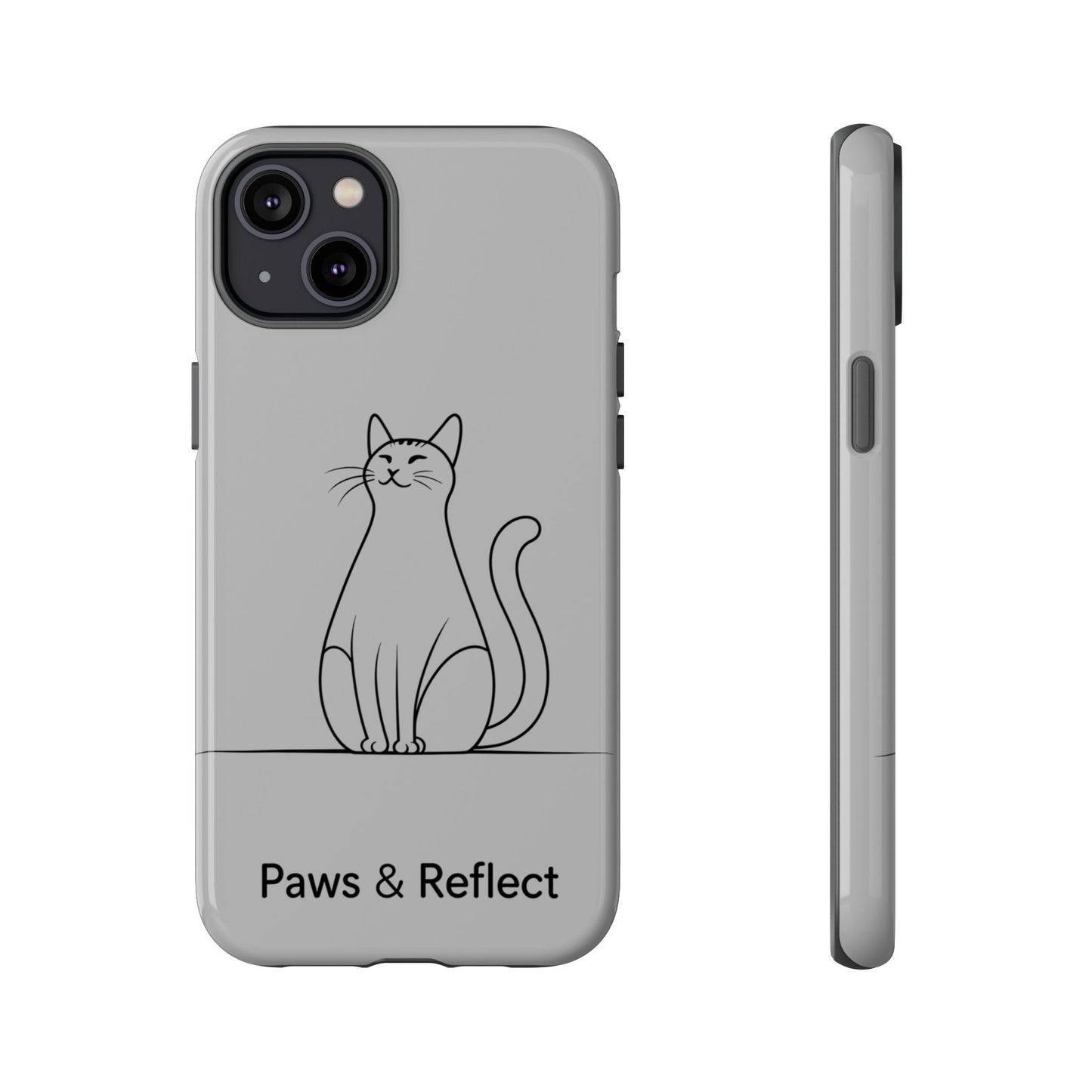 Paw and Reflect Pet Lovers iPhone Case By Memez Store