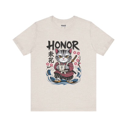 Japanese Noodle Funny Cat Tee