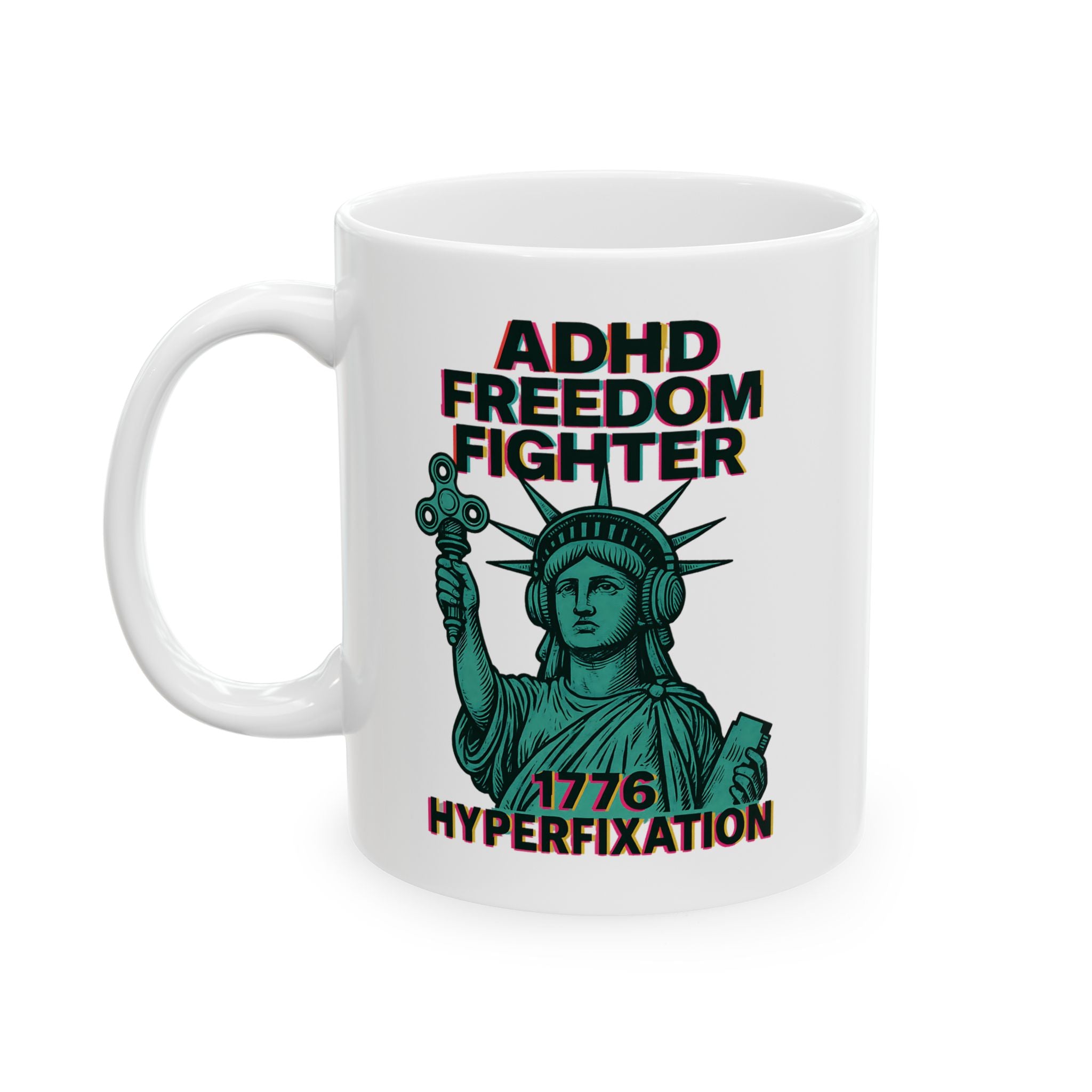 ADHD Freedom Fighter Mug By Memez Store